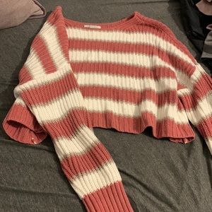 Crop top sweater
